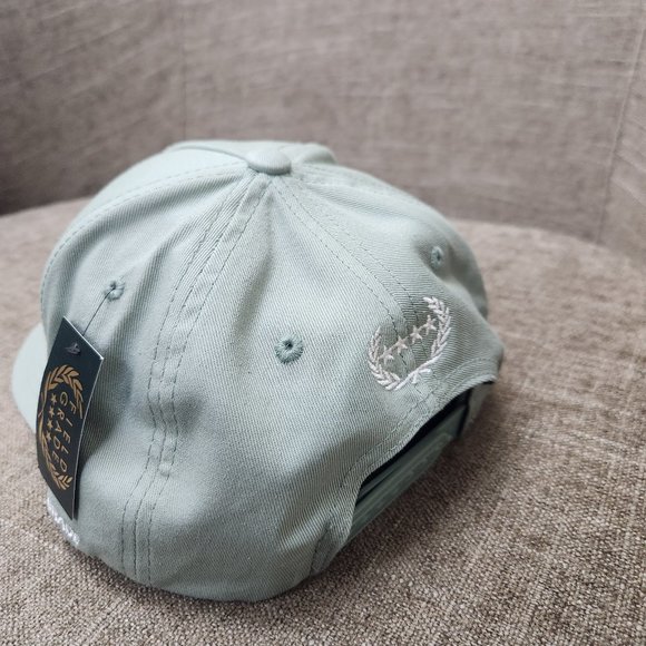 Field Grade Trust No One Sage Twill Trucker Hat - NWT - Picture 3 of 4